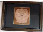 Barbara Milne signed original Watercolor Framed Pig