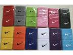 Nike Swoosh Set of 2 Wristbands Brand New 12 Different Colors To Choose From