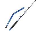 2 Piece Saltwater Offshore Heavy Bent/Straight Butt Trolling Rod Roller Rod USA