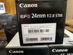 Canon Rebel T7i EOS 2000D 3 Lens BUNDLE 24.1MP Open Box FREE SHIPPING