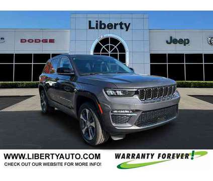 2024 Jeep Grand Cherokee 4xe Base 4xe is a Grey 2024 Jeep grand cherokee Car for Sale in Pataskala OH