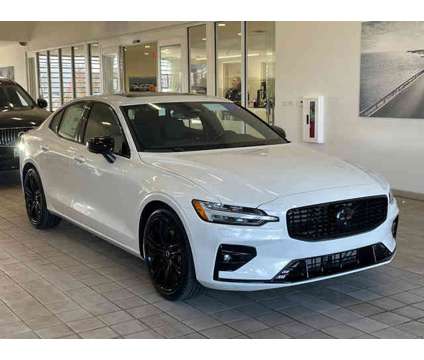 2024 Volvo S60 Plus Black Edition is a White 2024 Volvo S60 2.4 Trim Car for Sale in Barrington IL