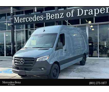 2024 Mercedes-Benz Sprinter Cargo Van is a Blue, Grey 2024 Mercedes-Benz Sprinter 2500 Trim Van in Draper UT