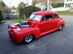 1948 Ford Deluxe Red, 16K miles