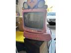 Vintage Disney Princess Pink 19" TV VHS/DVD Combo With Remotes Works Great!