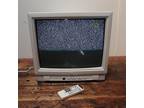 JVC C-20WL4 20" Vintage Retro Gaming CRT TV With White Remote 1994 (Works)