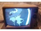 Samsung BT-307MR vintage retro VHF UHF TV 1985 black and white 12" screen
