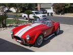 1965 Shelby Cobra Red Convertible