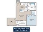 Franklin Square Apartments/Townhomes - 1 Bedroom With Den Apartment