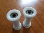 TWO Concept 2 Rower Top Seat Rollers replacement part for model C D E
