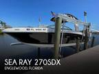Sea Ray 270sdx Bowriders 2018