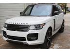 2017 Land Rover Range Rover Custom Overfinch Supercharged Custom Overfinch -