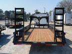 2023 Texas Bragg Trailers 20' Big Pipe Gooseneck