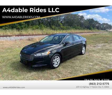 2013 Ford Fusion for sale is a Black 2013 Ford Fusion Car for Sale in Haines City FL