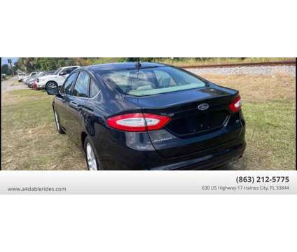 2013 Ford Fusion for sale is a Black 2013 Ford Fusion Car for Sale in Haines City FL