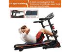 Ksports 16.5 In Wide Foldable Home Treadmill w/ Bluetooth & Fitness Tracking