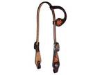 Professional's Choice Single Ear Headstall With Sunflower Design
