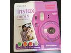 New - Limited Edition - Fujifilm instax mini 9 Instant Film Camera - Purple