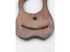 Lyra Harp Rosewood 10 Metal Strings/Lyre Harp Shesham Wood Free Case Tuning key