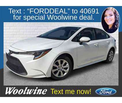 2021 Toyota Corolla LE is a White 2021 Toyota Corolla LE Car for Sale in Collins MS
