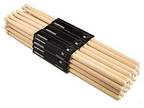 Drum Sticks，7A Drumstickss Classic Maple Wood Tip Drum Sticks Maple 7A 12 Pair