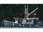 1989 Gerald Clark Converted Lobster Boat / Homardier converti Boat for Sale