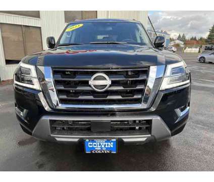 2023 Nissan Armada SV is a Black 2023 Nissan Armada SV Car for Sale in Mcminnville OR