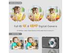 Kids Digital Camera 4K 48MP Camera for Kids with 32GB Card 2.8 Inch Screen Autof