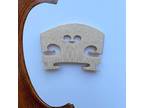 Pre-Fitted 4/4 Size Violin Bridge Free US Shipping High Quality Maple Wood