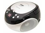 Naxa NPB-251 Portable CD Player with AM/FM Stereo Radio & 3.5mm Aux Input