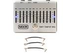 MXR M108S Ten Band EQ Pedal with 3 Patch Cables
