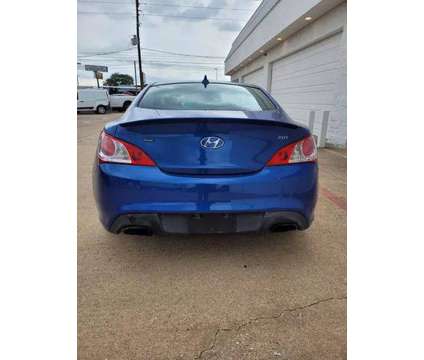 2012 Hyundai Genesis Coupe for sale is a Blue 2012 Hyundai Genesis Coupe 3.8 Trim Coupe in Houston TX