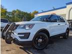 2018 Ford Explorer Police 4WD Red&Blue Light bar with LED Lights, Console