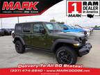 2023 Jeep Wrangler Green, 256 miles