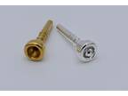 Trumpet Mouthpiece - New - 3C 5C 7C - Gold or Silver - Quick, US-Based Shipping