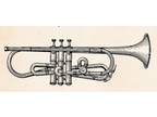 1918 Trumpet 11"x14" Wall Art Decor Gifts For Men Ernst Couturier