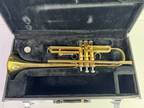 Yamaha YTR-2335 Student Trumpet w/ Brown Hard Case & Mouth Piece- AS IS READ