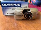 Olympus MJU Stylus Epic Zoom 80 35mm Point & Shoot Film Camera w/ Box