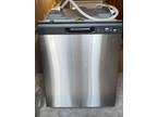 GE 24 in. in Stainless Steel Front Control Tall Tub Dishwasher with Steam Clean