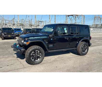 2024 Jeep Wrangler 4xe Rubicon X is a Black 2024 Jeep Wrangler Car for Sale in Cerritos CA