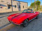 1964 Chevrolet Corvette Convertible Red Red