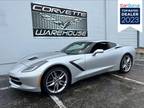 2015 Chevrolet Corvette Coupe Z51, 3LT, FE4, UQT, NPP, NAV, Chromes, 65k!