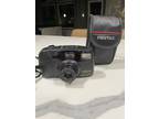 Pentax IQZoom EZY-80-E 35mm Point & Shoot Film Camera W/ Case