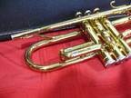 King Cleveland Model 600 trumpet. Missing mouthpiece.