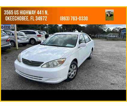 2002 Toyota Camry for sale is a White 2002 Toyota Camry Car for Sale in Okeechobee FL