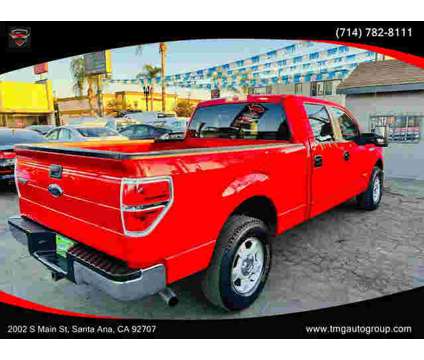 2014 Ford F150 SuperCrew Cab for sale is a Red 2014 Ford F-150 SuperCrew Car for Sale in Santa Ana CA