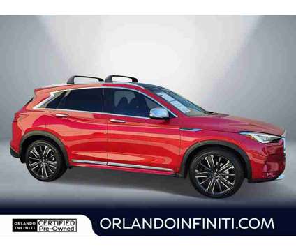 2023UsedINFINITIUsedQX50UsedAWD is a Red 2023 Infiniti QX50 Car for Sale in Orlando FL