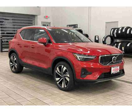 2024 Volvo XC40 Ultimate Bright Theme is a Red 2024 Volvo XC40 Car for Sale in Barrington IL