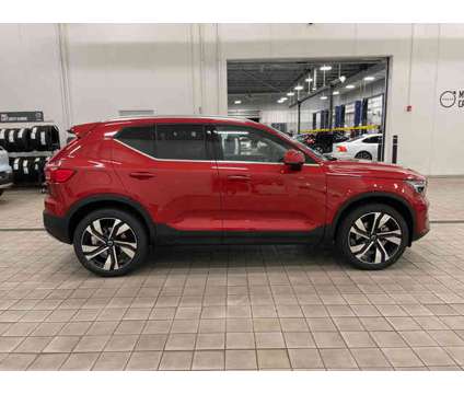 2024 Volvo XC40 Ultimate Bright Theme is a Red 2024 Volvo XC40 Car for Sale in Barrington IL