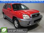 2004 Hyundai Santa Fe Red|Silver, 195K miles
